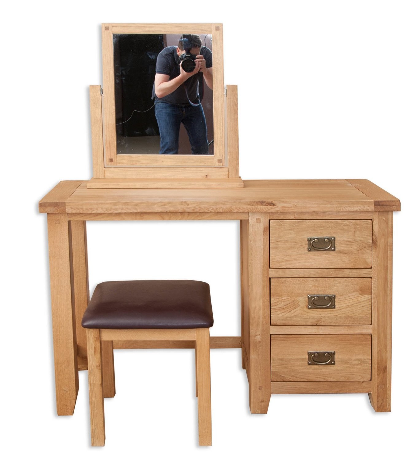 Melbourne Natural Dressing Table Set