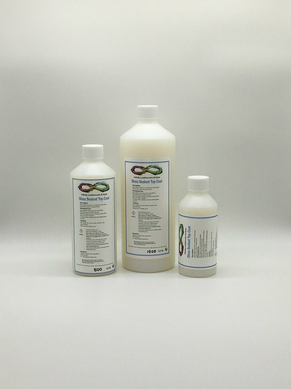 Gloss Sealant Top Coat 250ml 1000ml