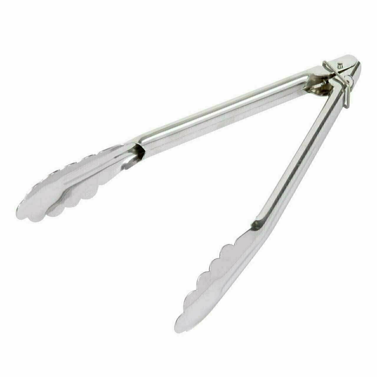 Stainless Steel Tongs with Clips 400mm TON040