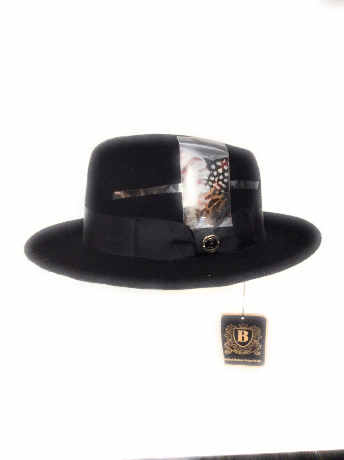 Men fedora hats 100 Australia wool color black