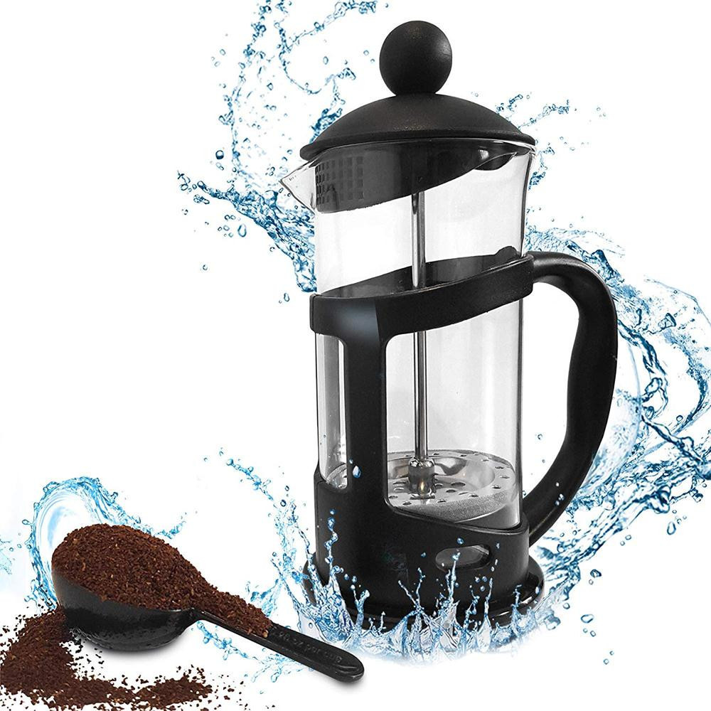Brazil French Press Coffee Maker, 12 Ounce, 0.35L(3 Cup), Black Shop