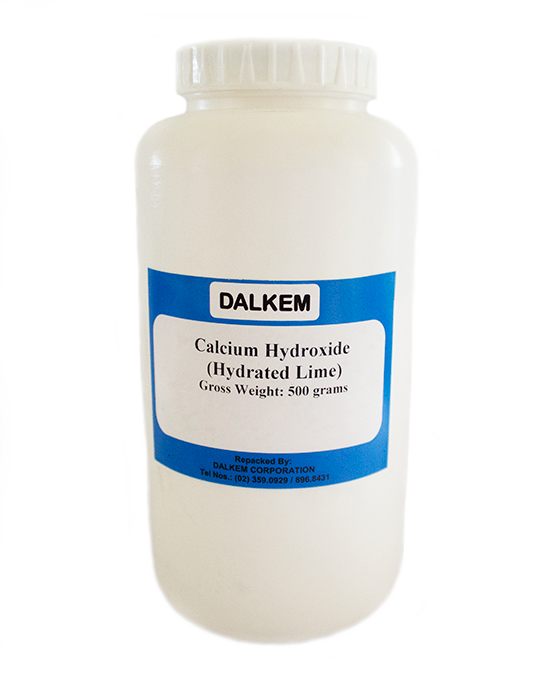 Calcium Hydroxide Hydrated Lime 500 grams Store Online Industrial