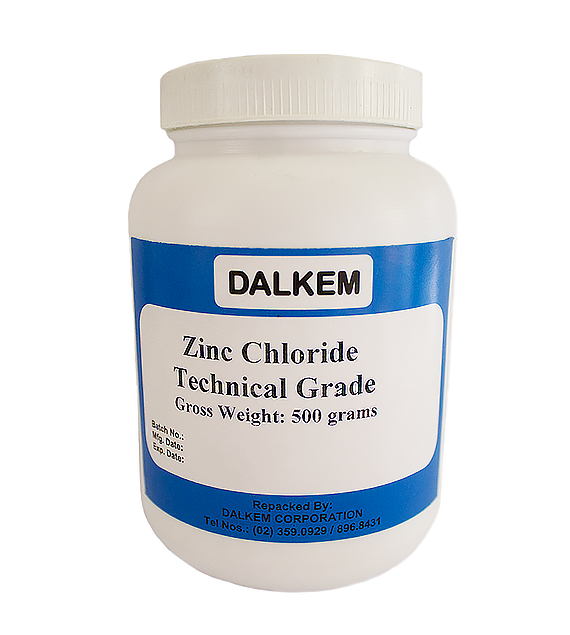 Zinc Chloride Technical Grade 500 grams (G.W.) Store Online