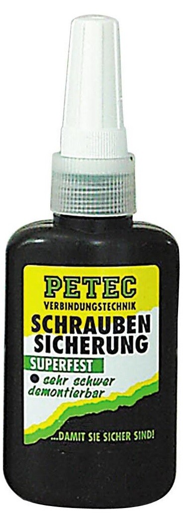 Petec 93005 Schraubensicherung superfest grün - 5 Gramm Flasche | 10721451
