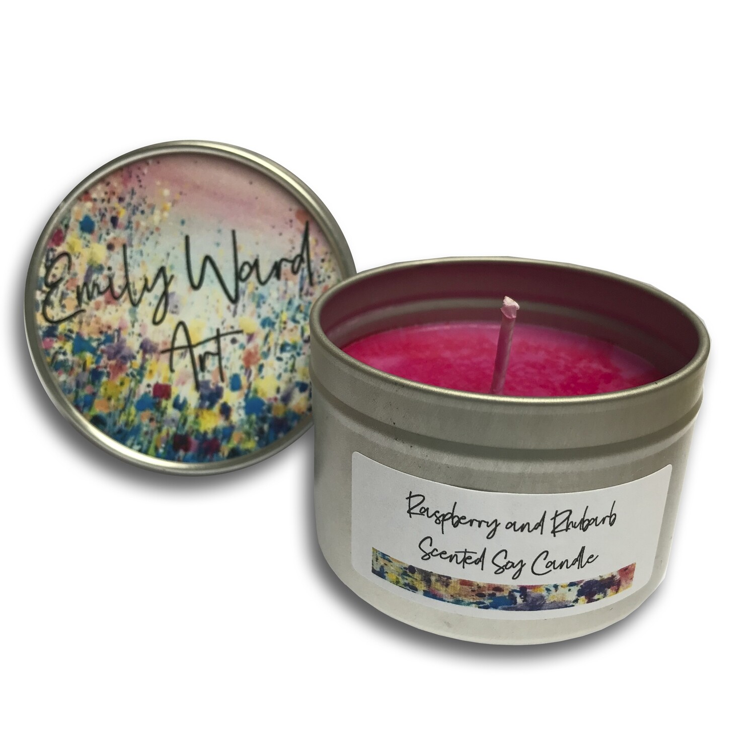 Raspberry and Rhubarb Candle