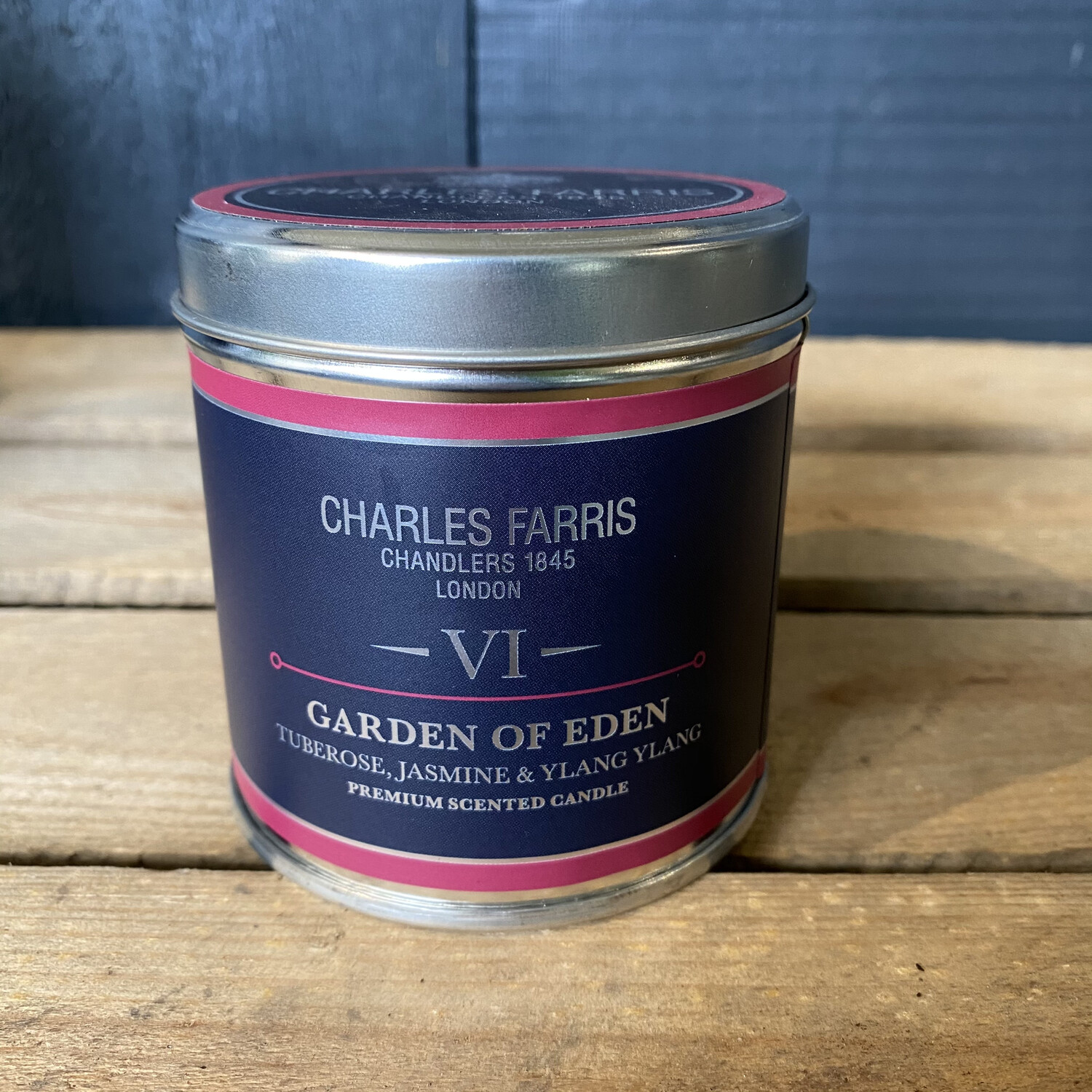 Tin Garden of Eden Candle