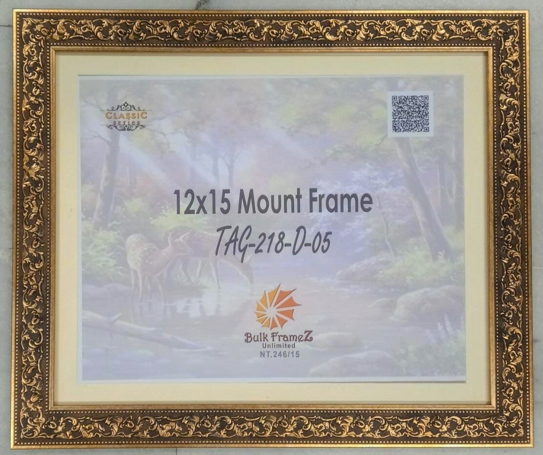 Personalized Photo Mount Frames (Select Frame Size and