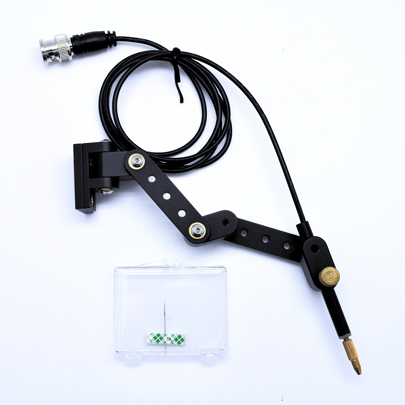 20660 Collet probe arm flexible with Coax Cable BNC connector (cable