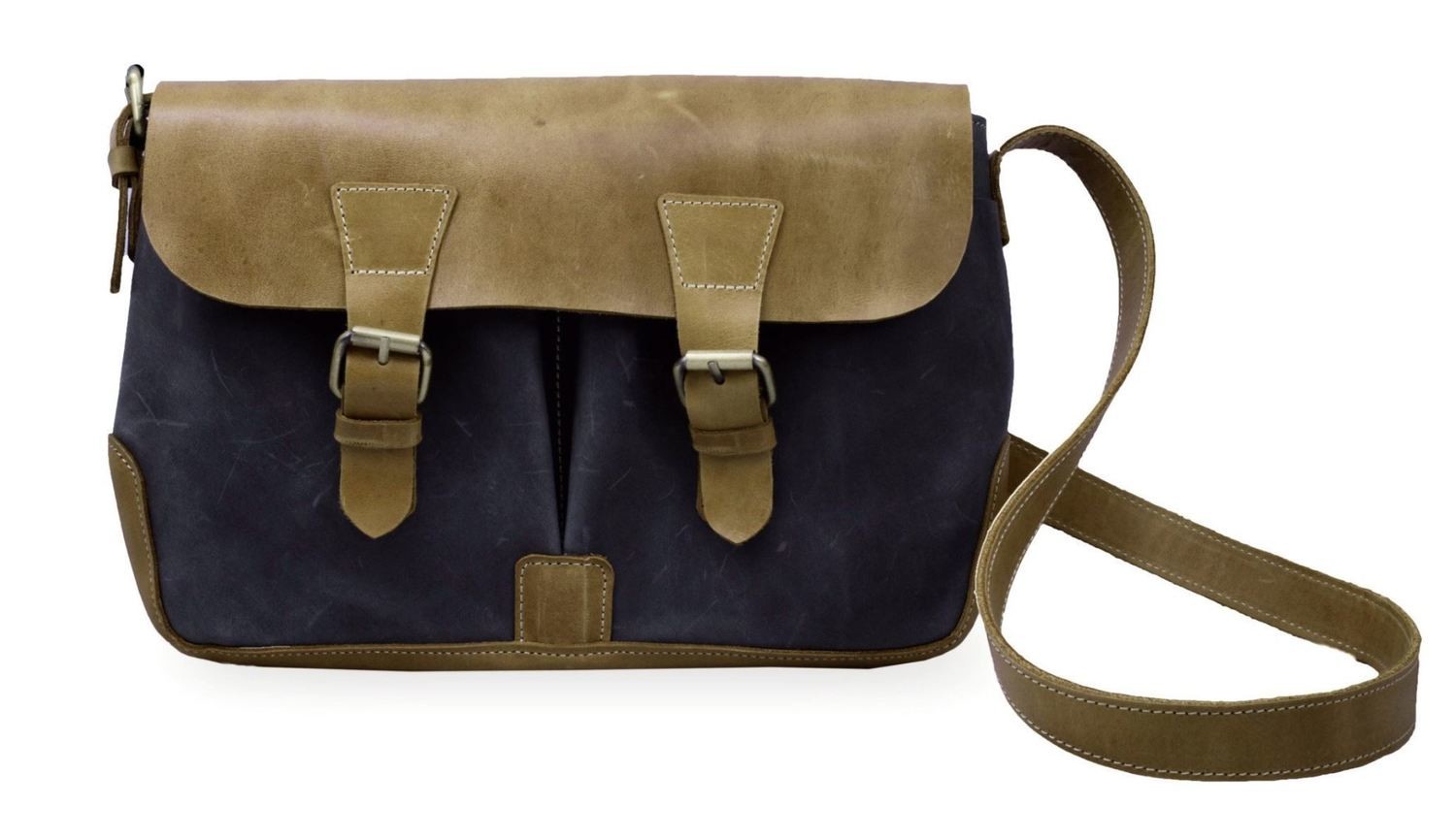 Side Bag Leather Hand Made in Ethiopia