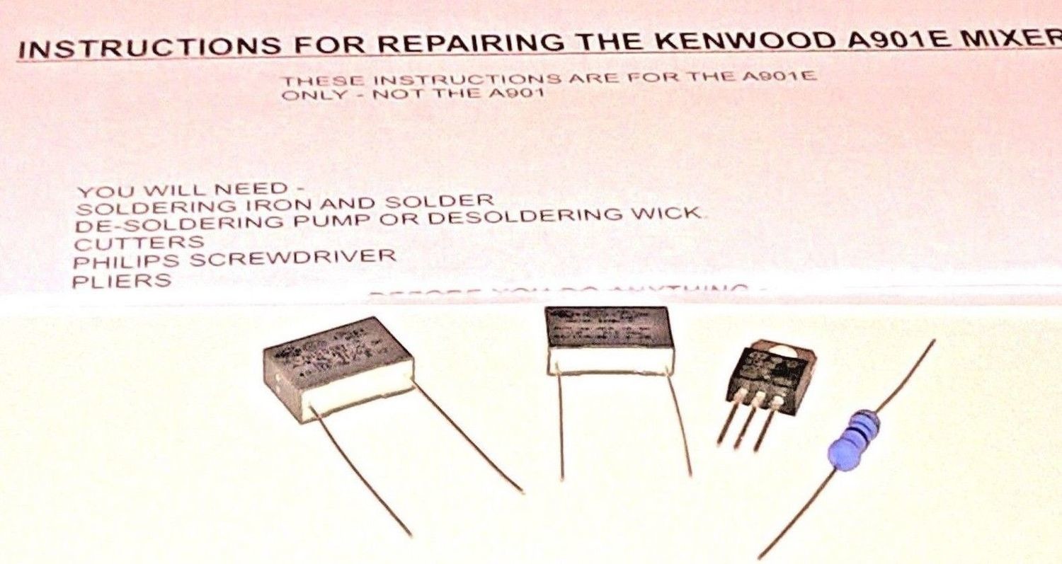Kenwood Chef A901E Food Mixer Repair Kit DIY Home Fix