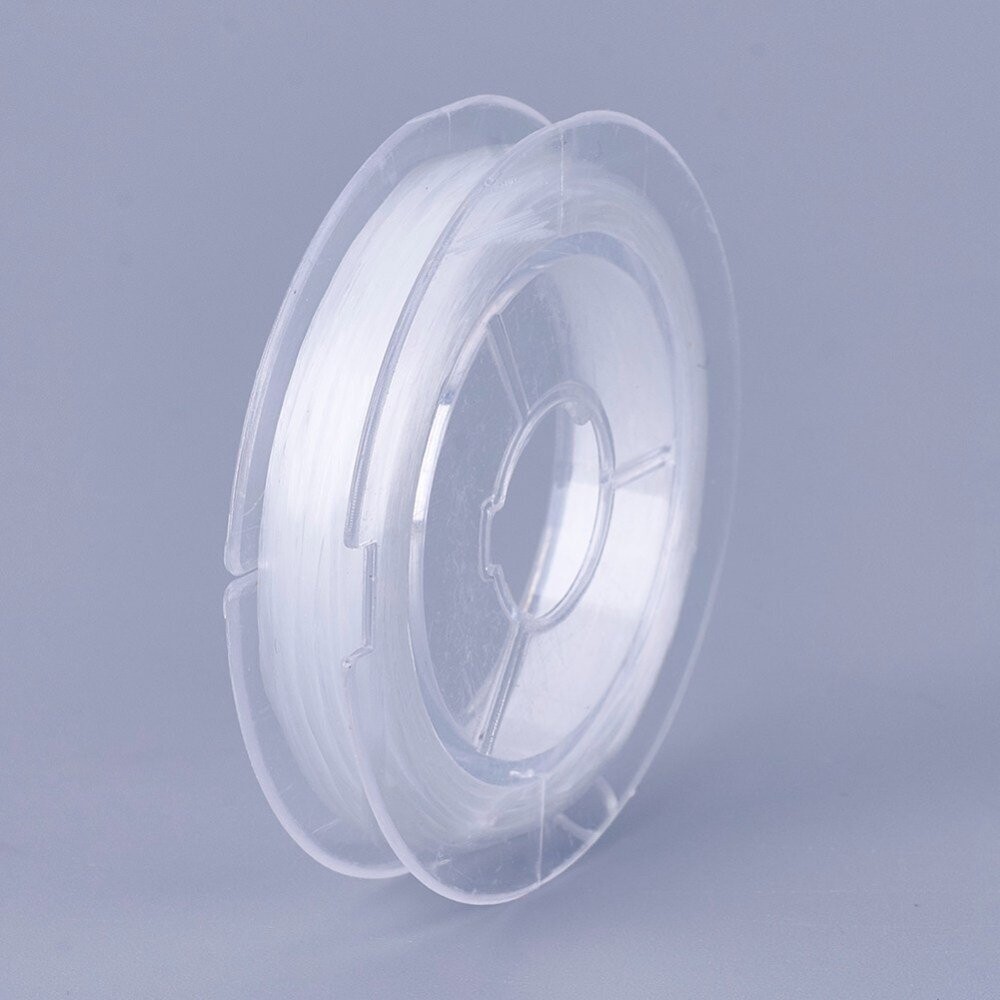 10m x Clear Elastic Thread, 0.8mm