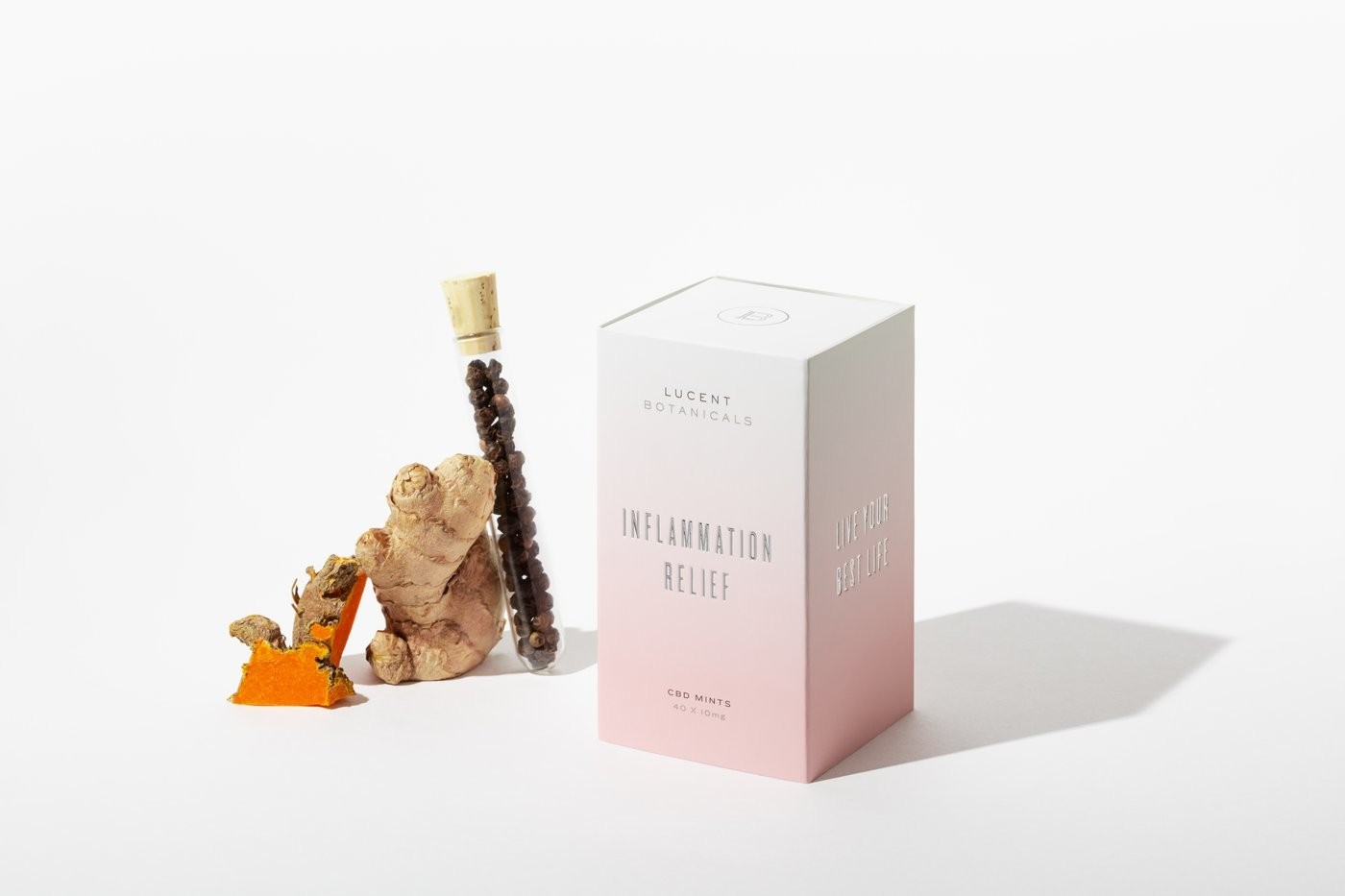 Lucent Botanicals Inflammation Relief CBD Mints