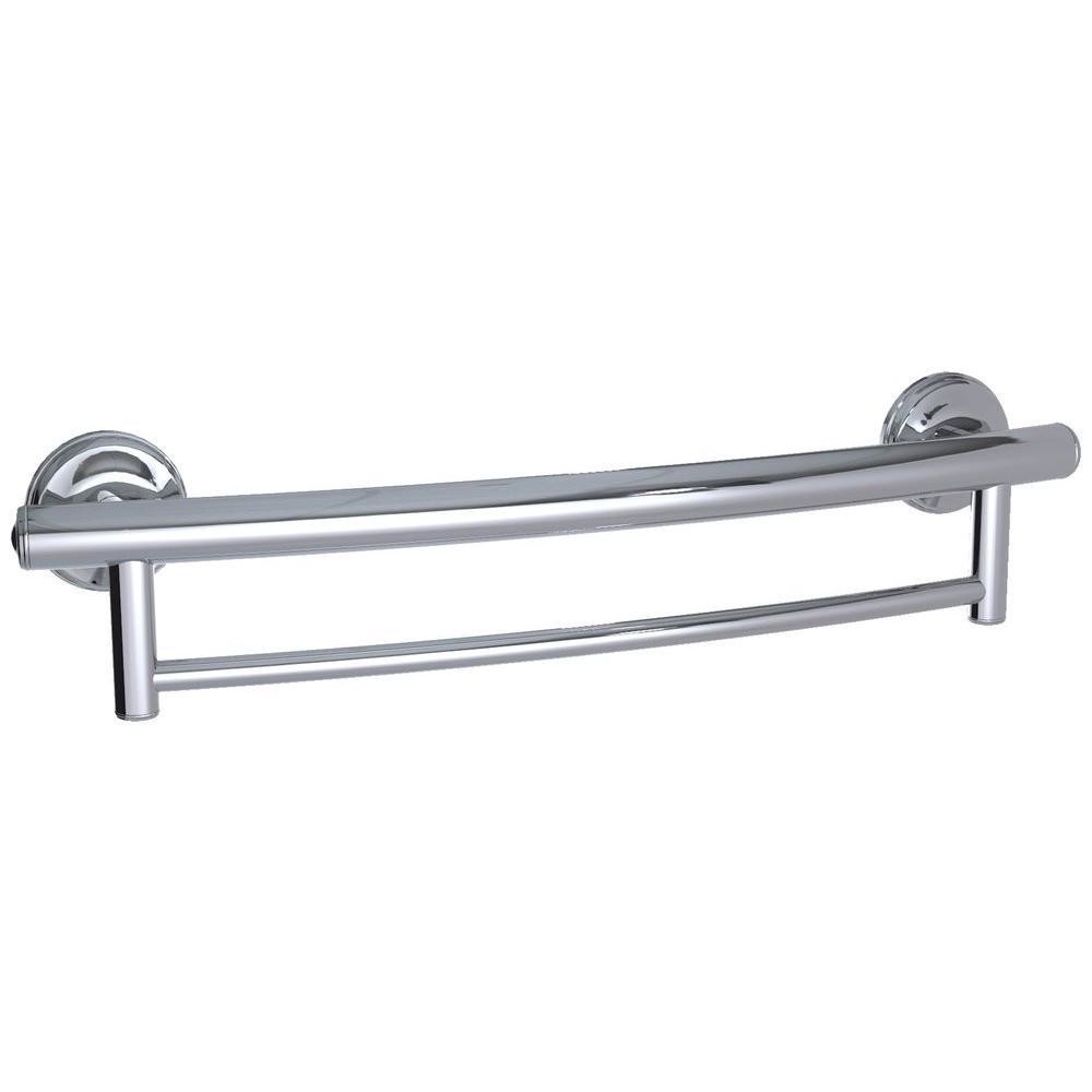 2in1 Grab Bar Towel Bar Available in 3 Finishes
