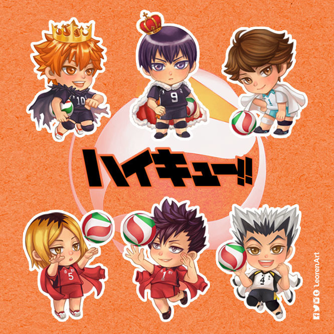 Haikyuu Keychain Charm
