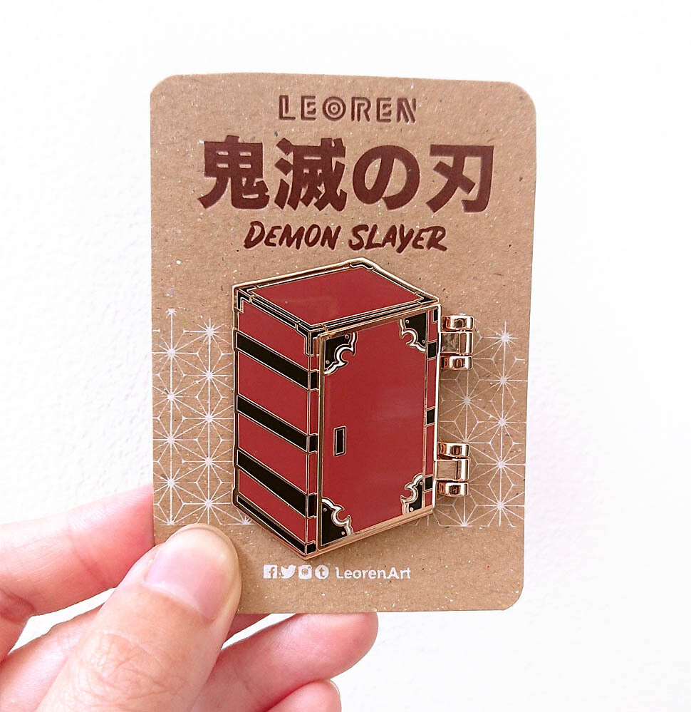 Kimetsu No Yaiba Demon Slayer Nezuko Box Enamel Pin
