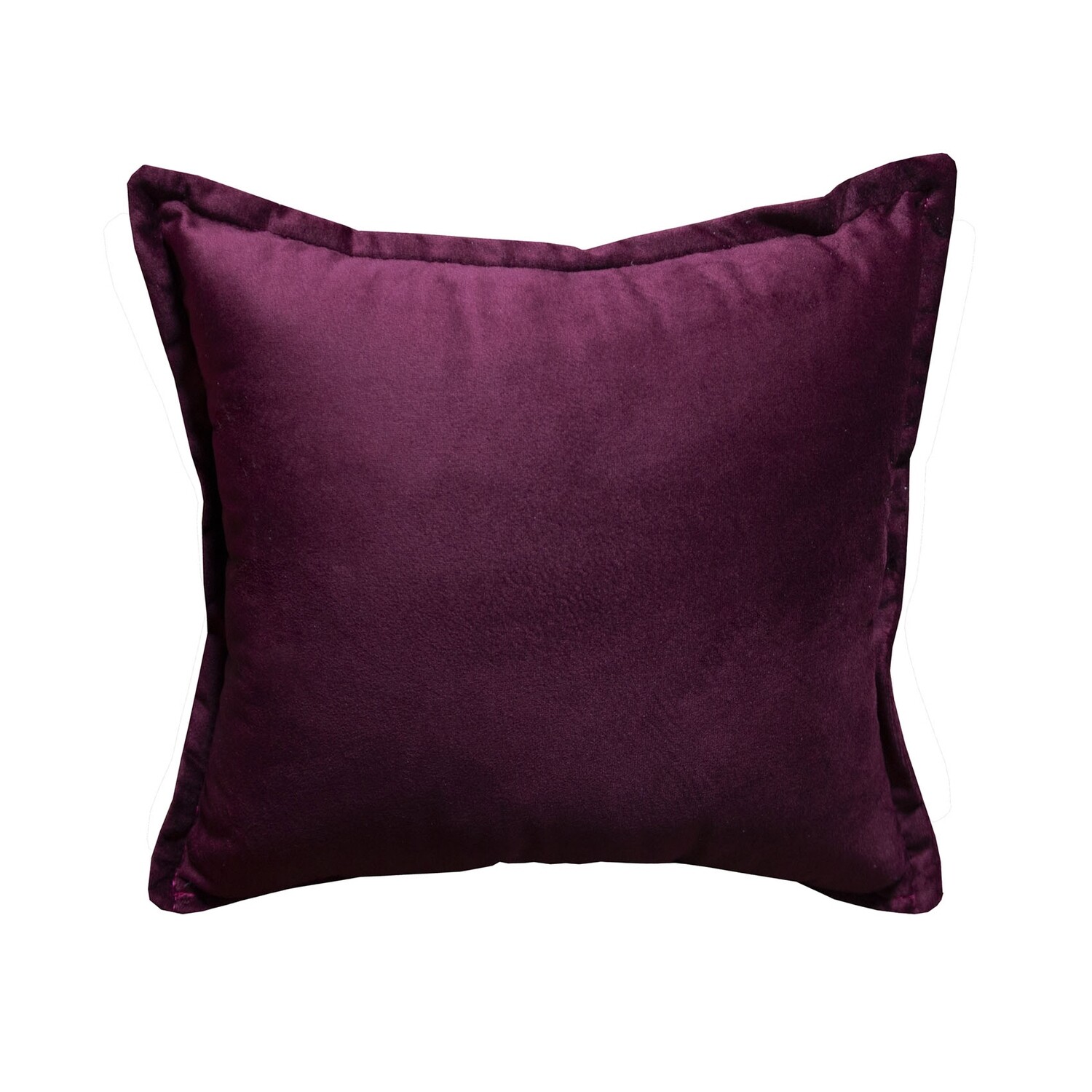 SQUARE THROW PILLOW RED WINE