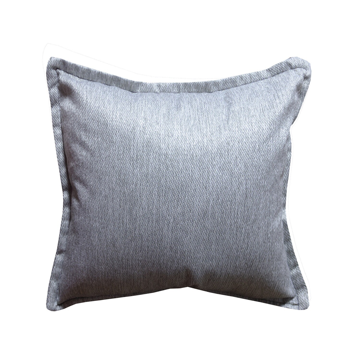 SQUARE THROW PILLOW FINE GRAY