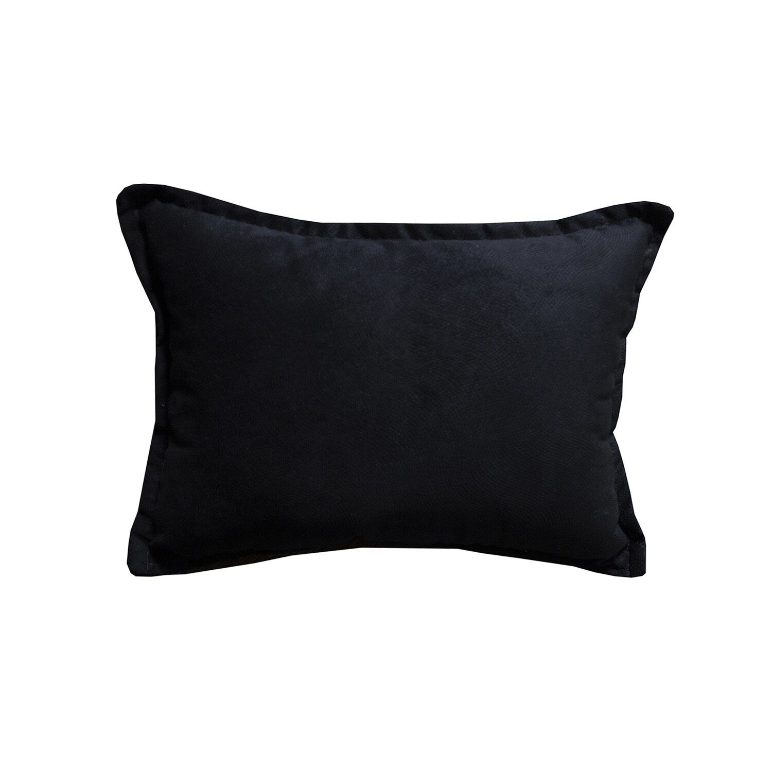 RECTANGULAR THROW PILLOW BLACK