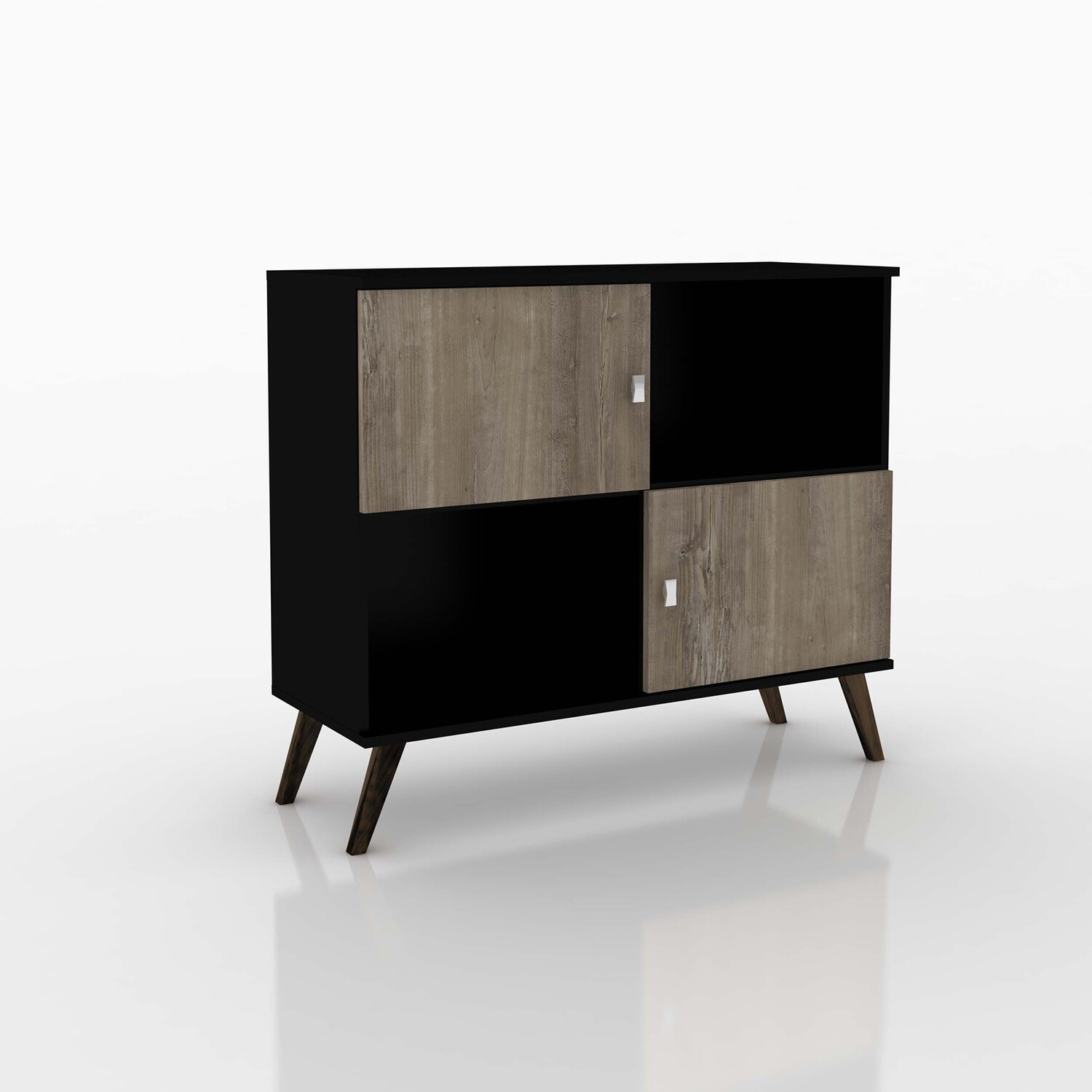 MONTREAL SIDEBOARD BLACK/RUSTIC