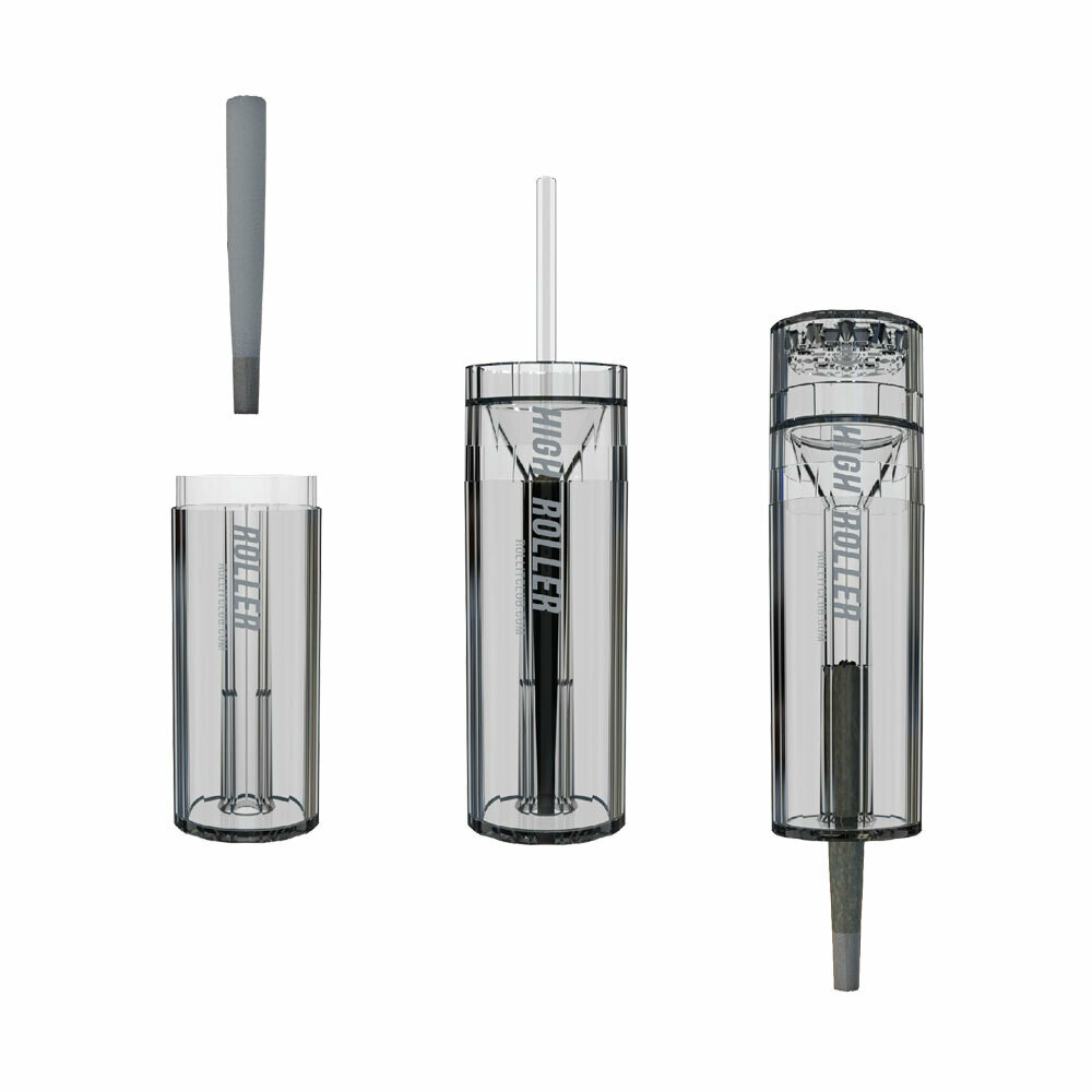 Highroller Grinder & Fastpack Cone Filler 1.5" x 5"