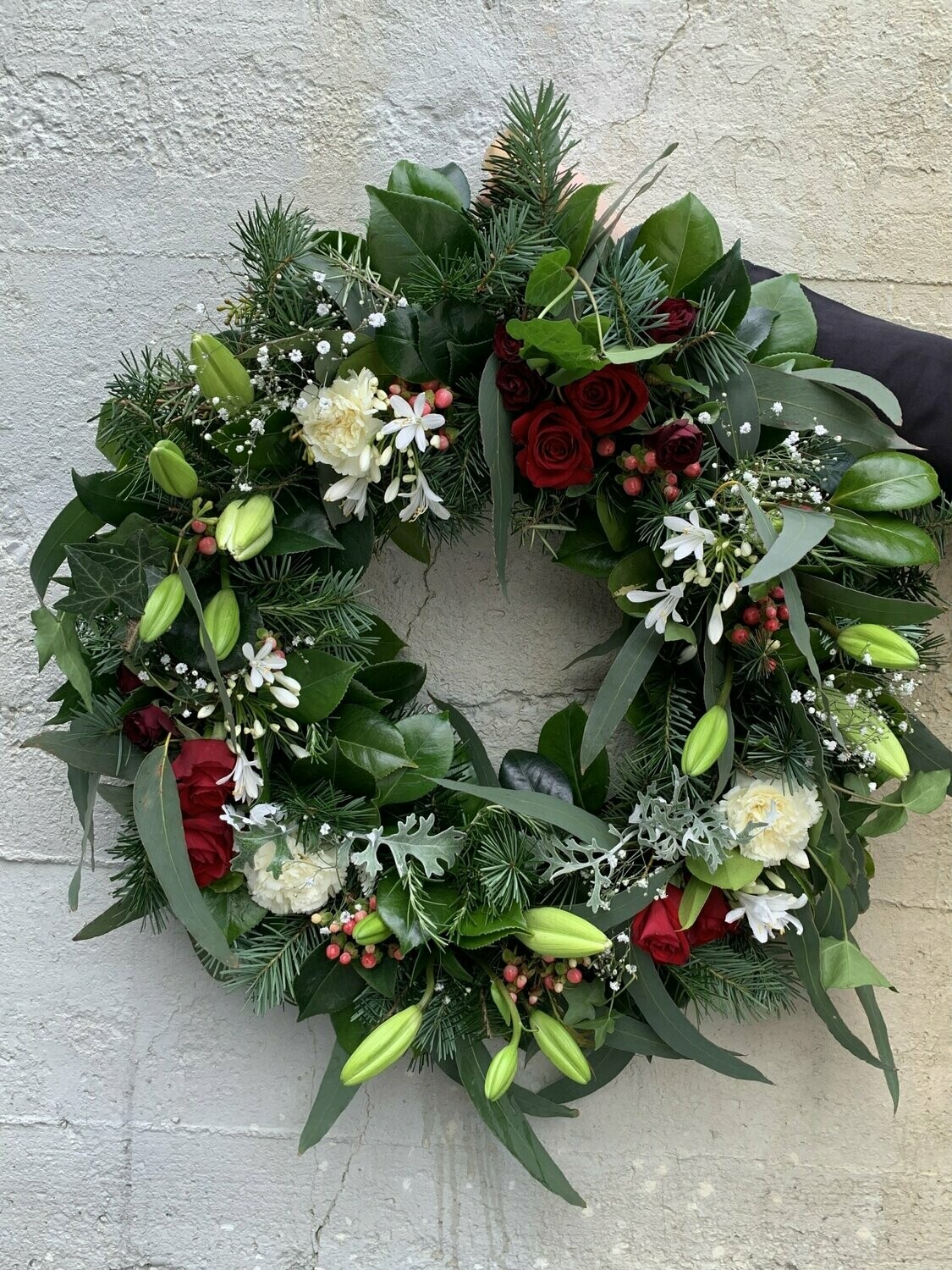 Christmas Wreath Court Florist Christchurch