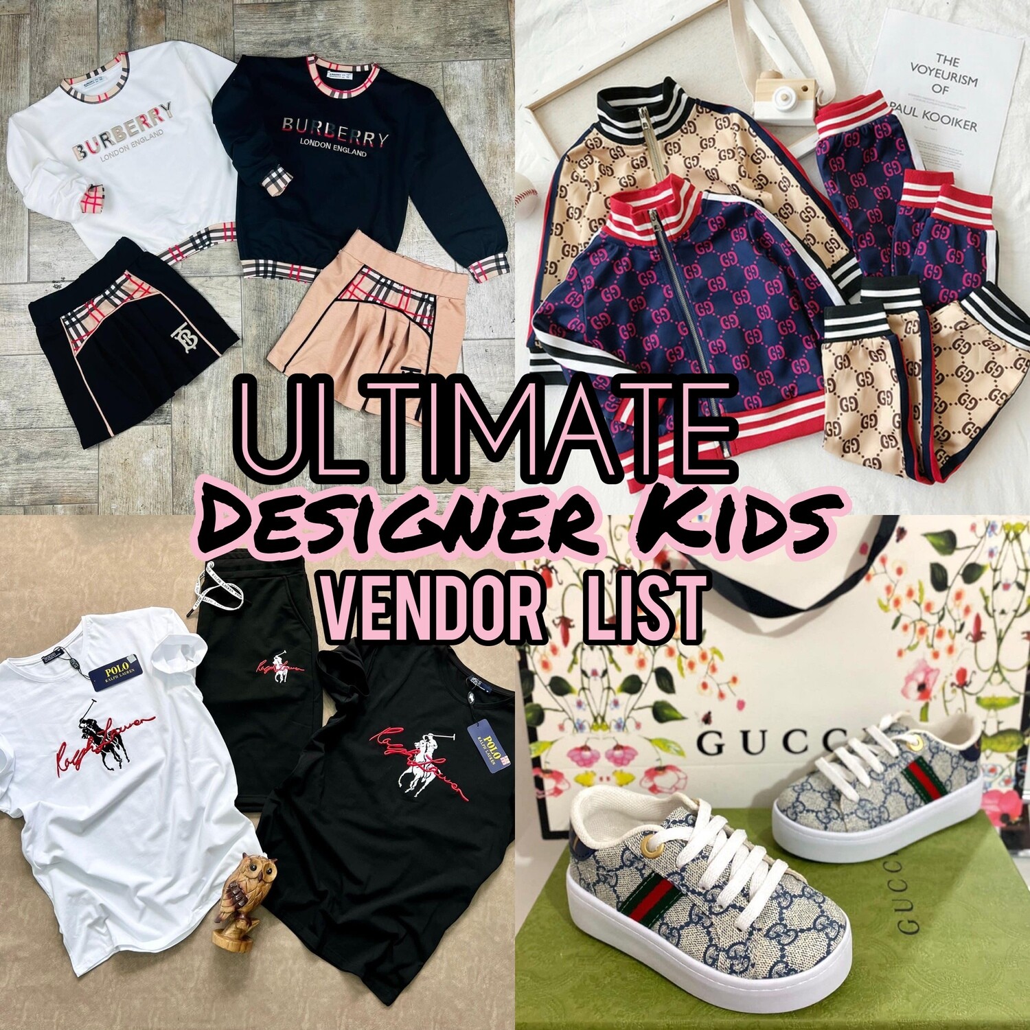 Ultimate Designer Kids Vendor List