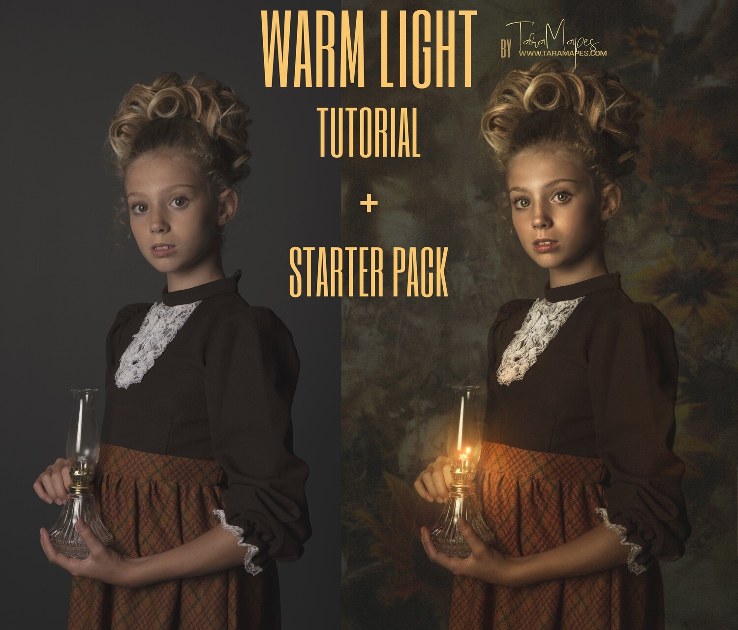 Warm Light Fine Art Painterly Compositing Tutorial with