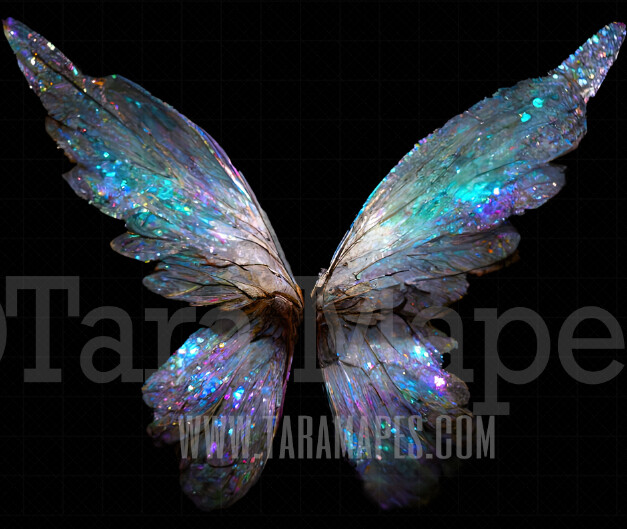 Fairy Wing Overlay Fairy Wing Overlay Digital Wings Glitter