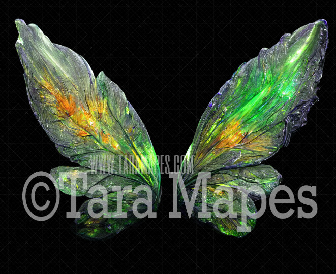 Fairy Wing Overlay Fairy Wing Overlay Digital Wings Glitter
