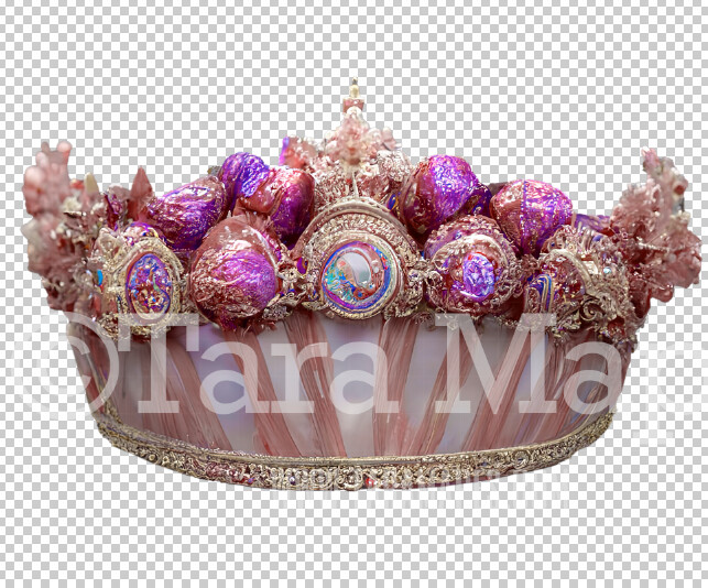 Sugar Plum Fairy Crown Overlay Candy Crown Overlay Digital Candy
