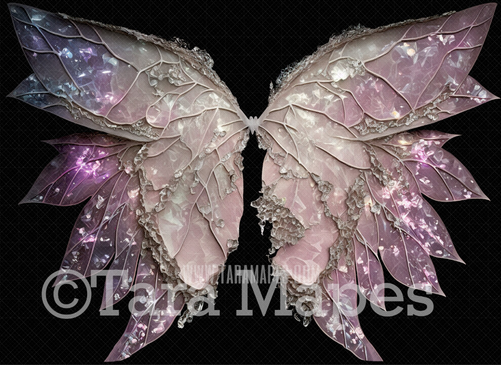 Fairy Wing Overlay Fairy Wing Overlay Crystal Digital Wings