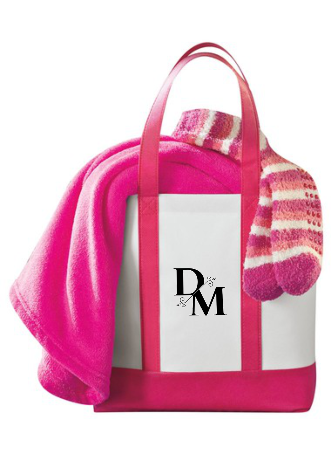 Personalized Plush Throw Sets