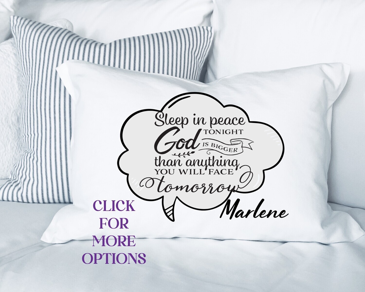 Customized Bedtime Pillowcases Sleep Pillows Personalized Pillowcases