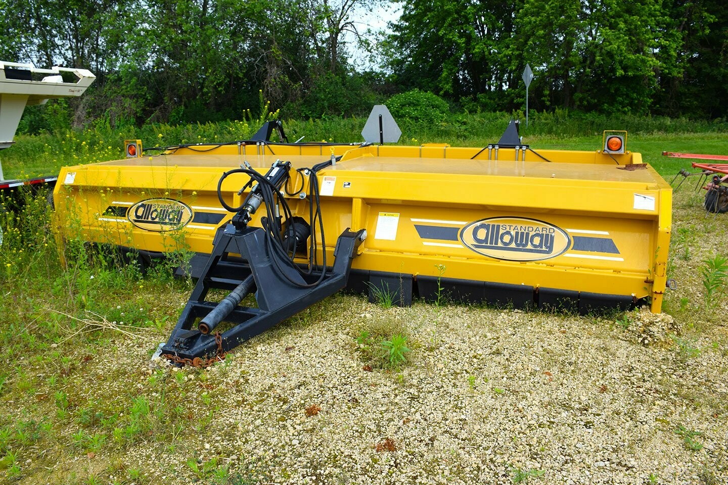 USED ALLOWAY 15FT. STALK CHOPPER