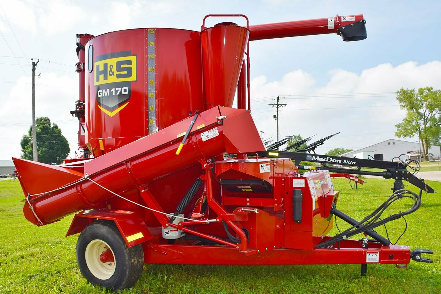 H & S GM170 135 BU. GRINDER MIXER