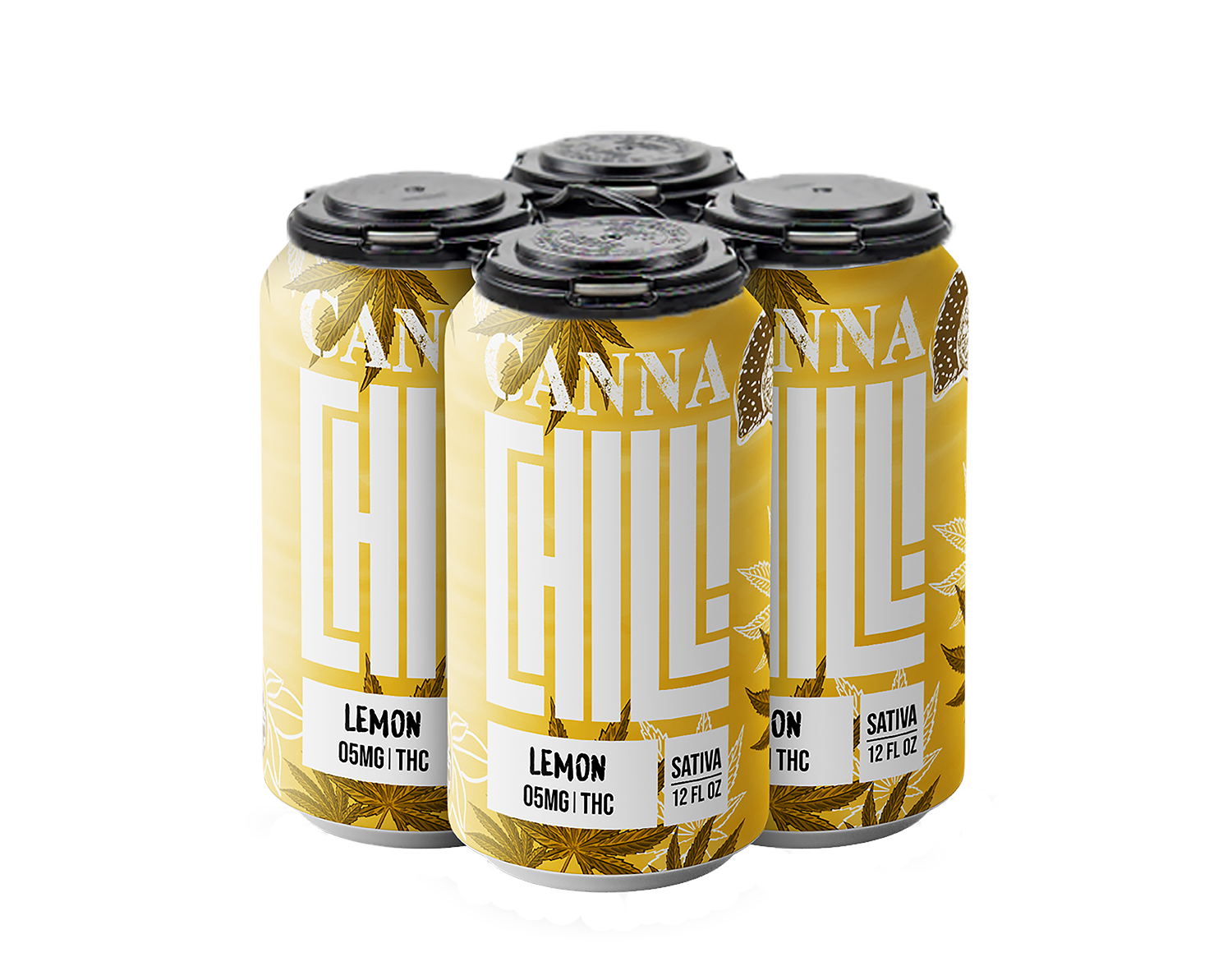 Canna Chill Lemon 5mg 4 Pack