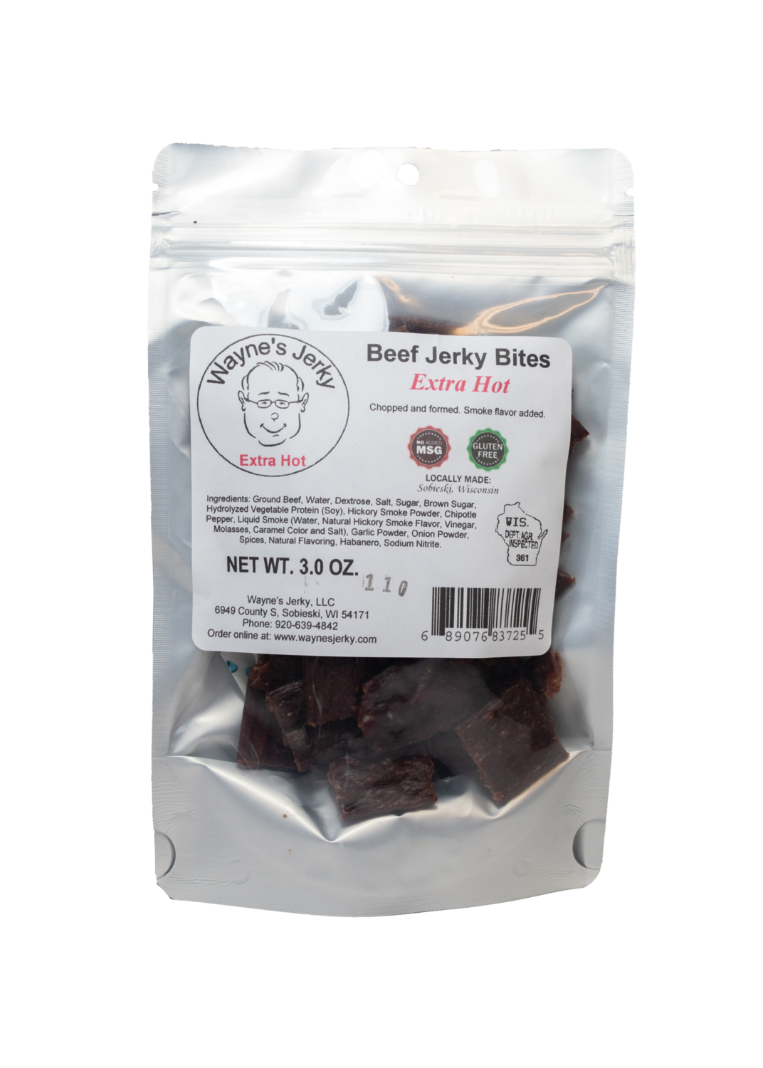 Extra Hot Beef Jerky Store Wayne's Jerky
