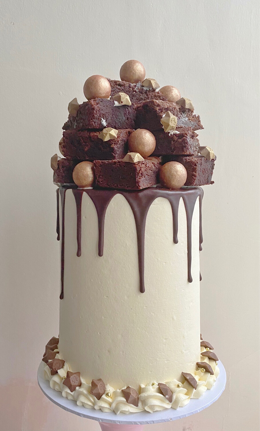 Brownie Stacked Cake
