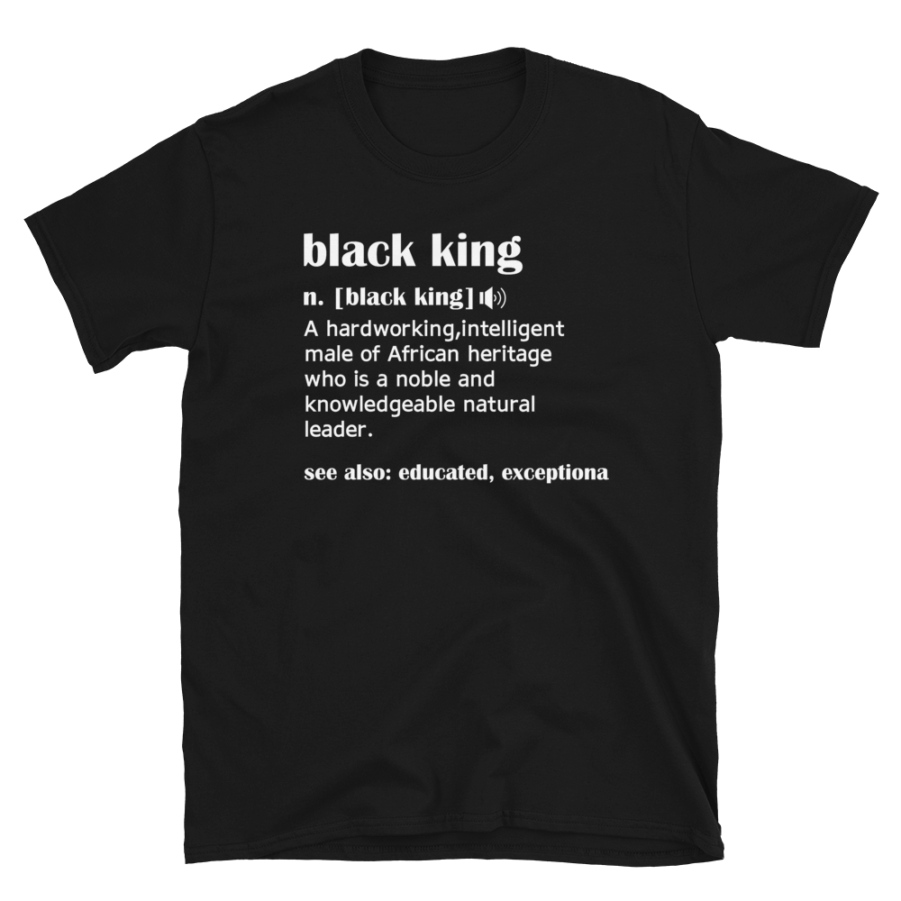 Black King Definition TShirt