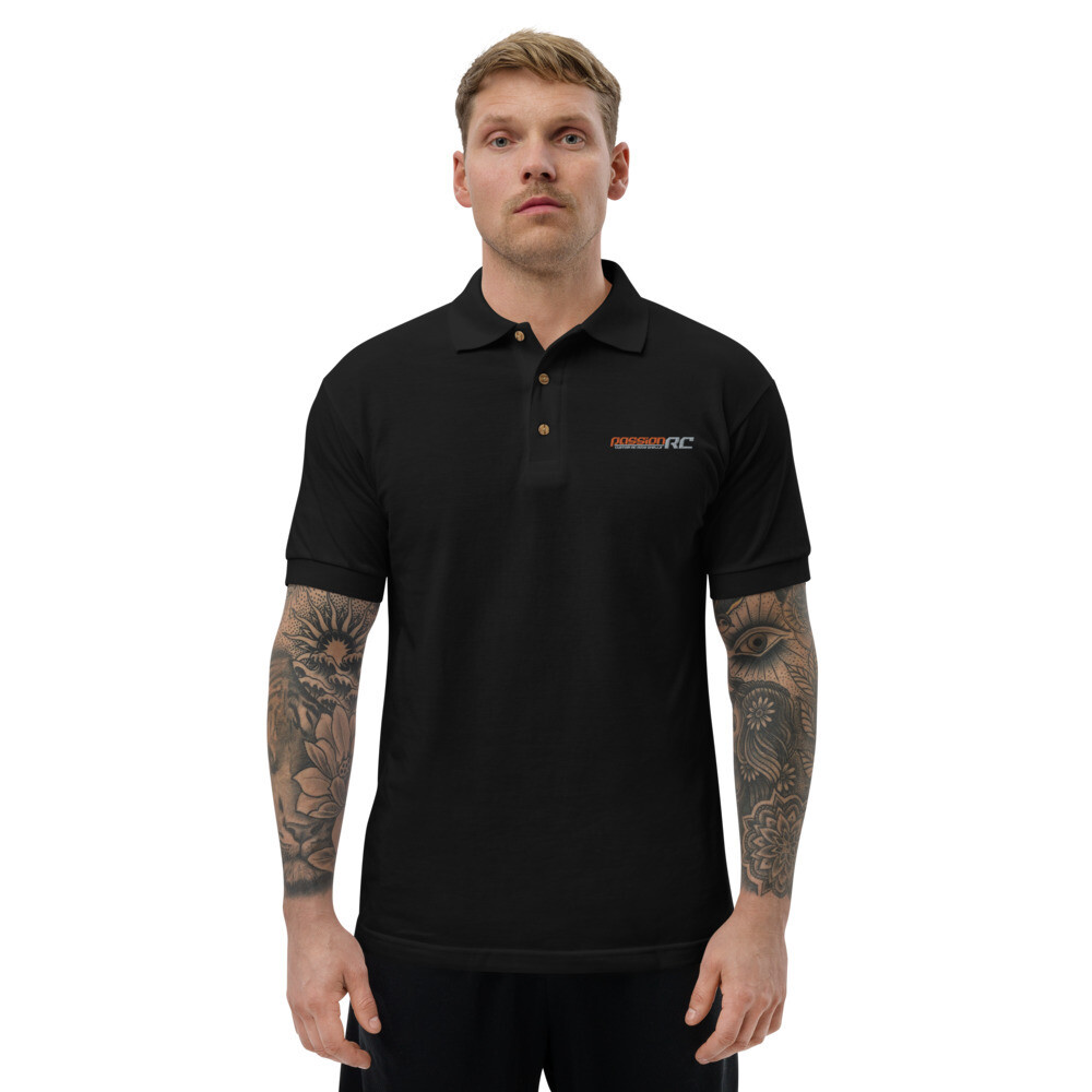 Embroidered polo shirt