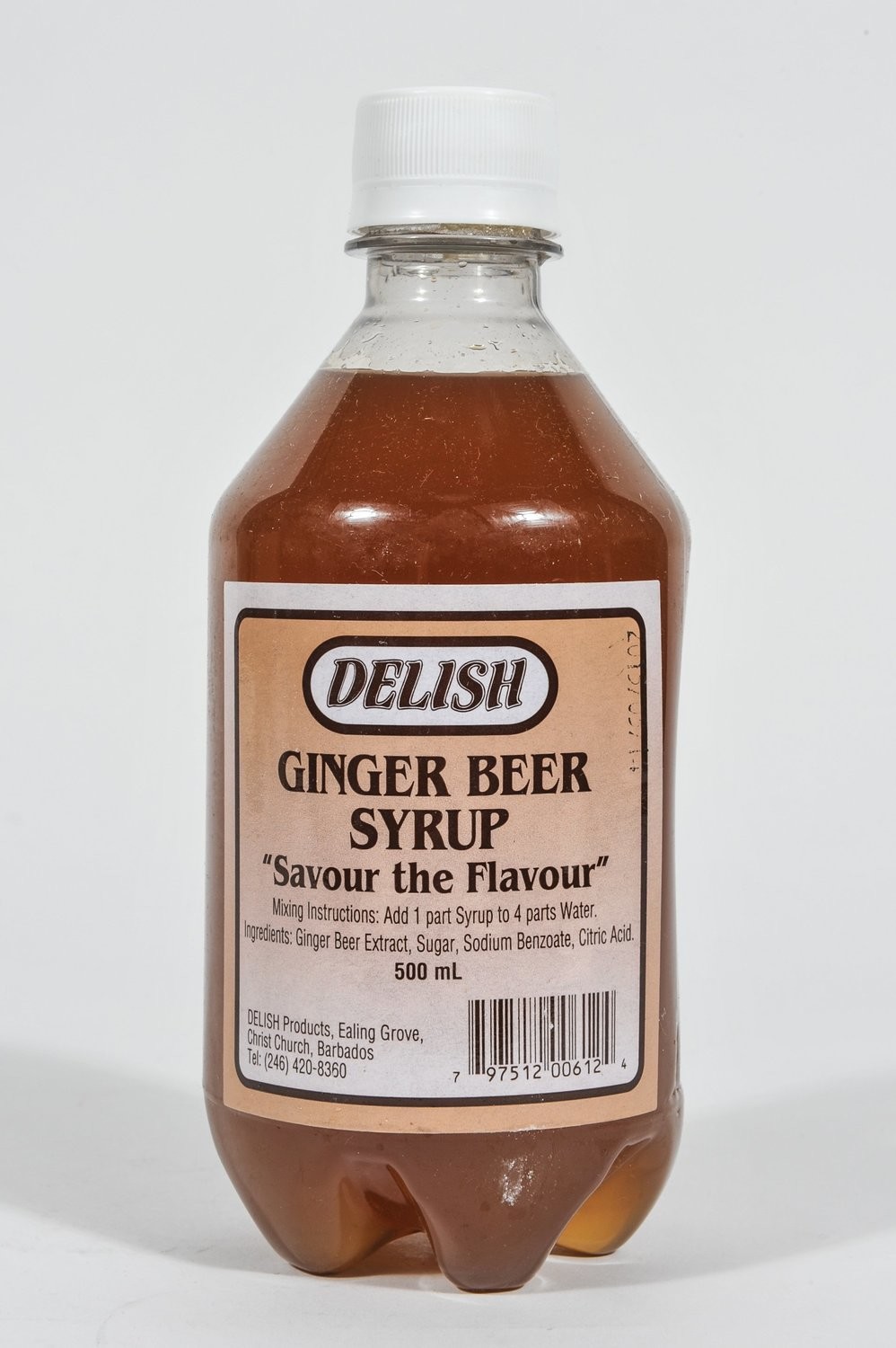Delish Ginger Beer Syrup 750ml