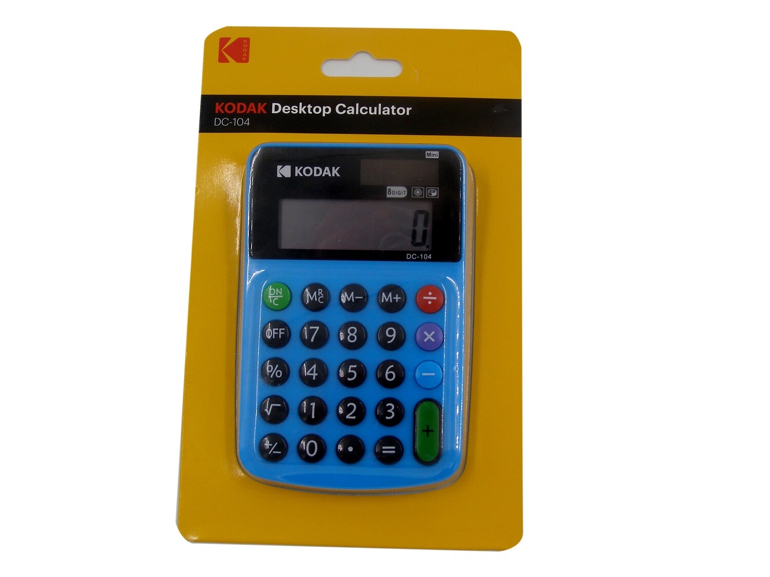 KODAK DC104 8 DIGIT DESKTOP CALCULATOR KT218AP