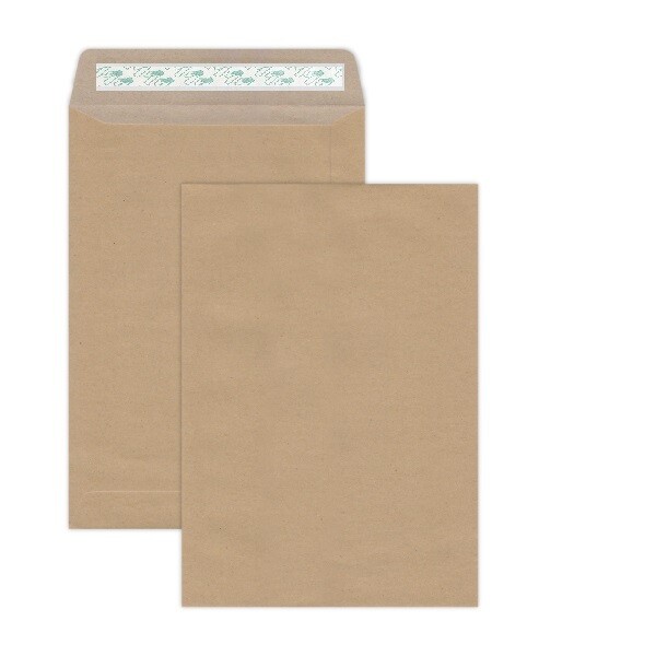 ENVELORD A4 BROWN ENVELOPE 80GSM (9X12.75") LION