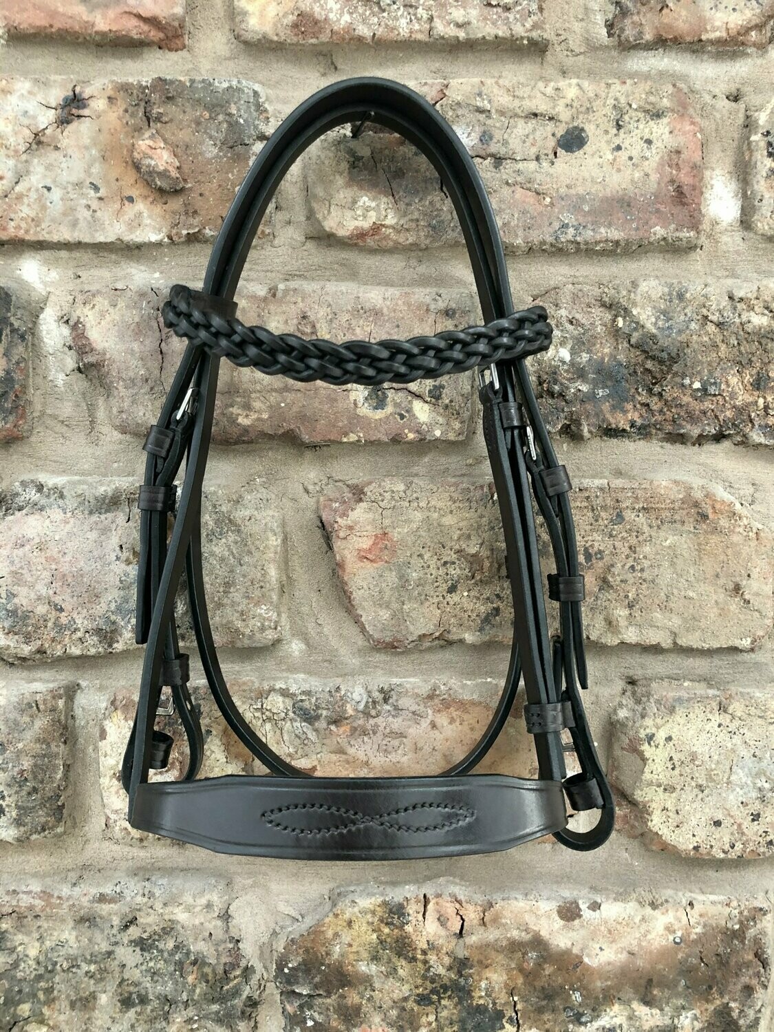 Pony Bridle with Jerome Noseband Without Reins