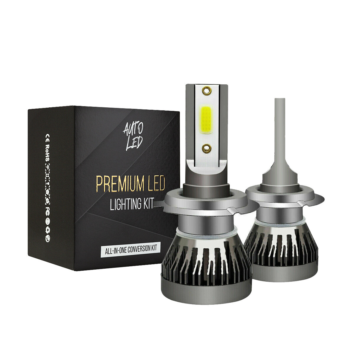 Premium H7 LED Headlight/Foglight Bulb Kit