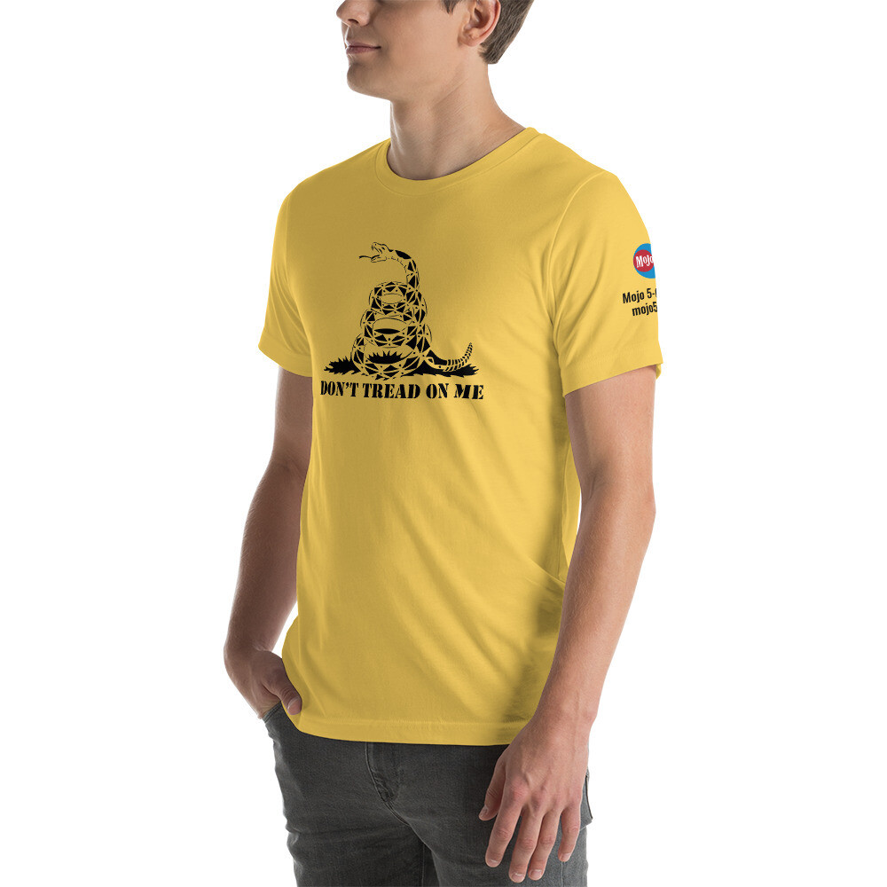 Mojo 5-0 Radio Gadsden Flag Short-Sleeve Unisex T-Shirt