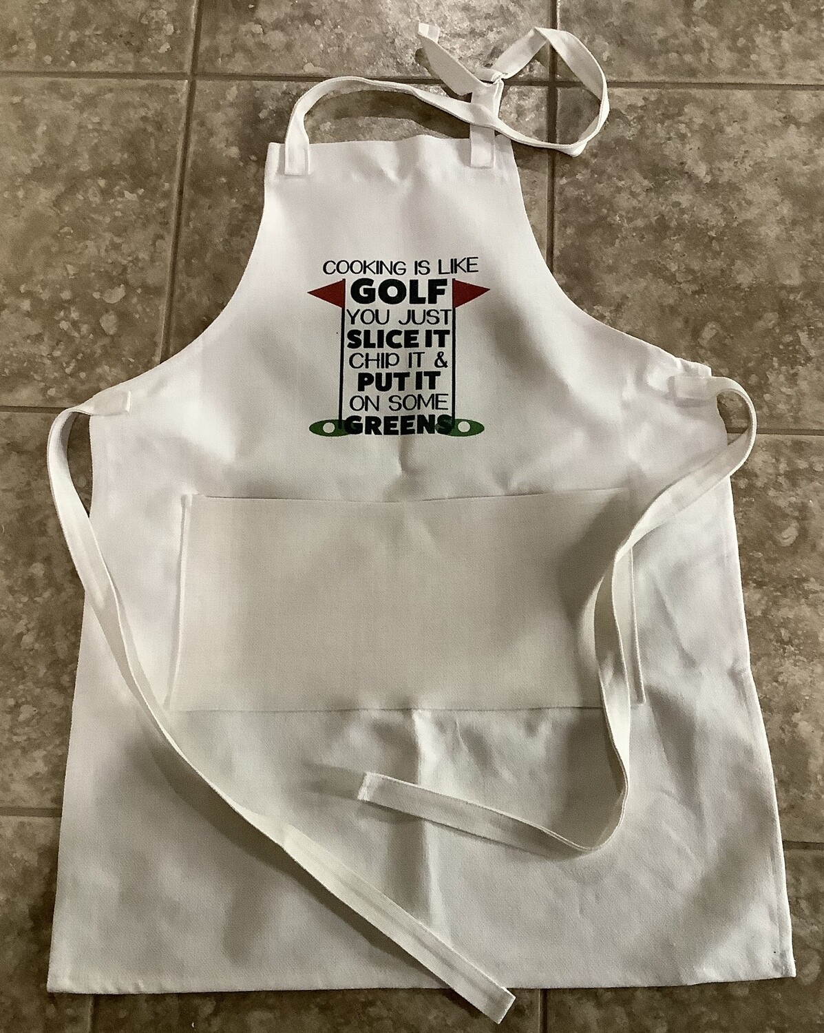 Apron Cooking is Like Golf