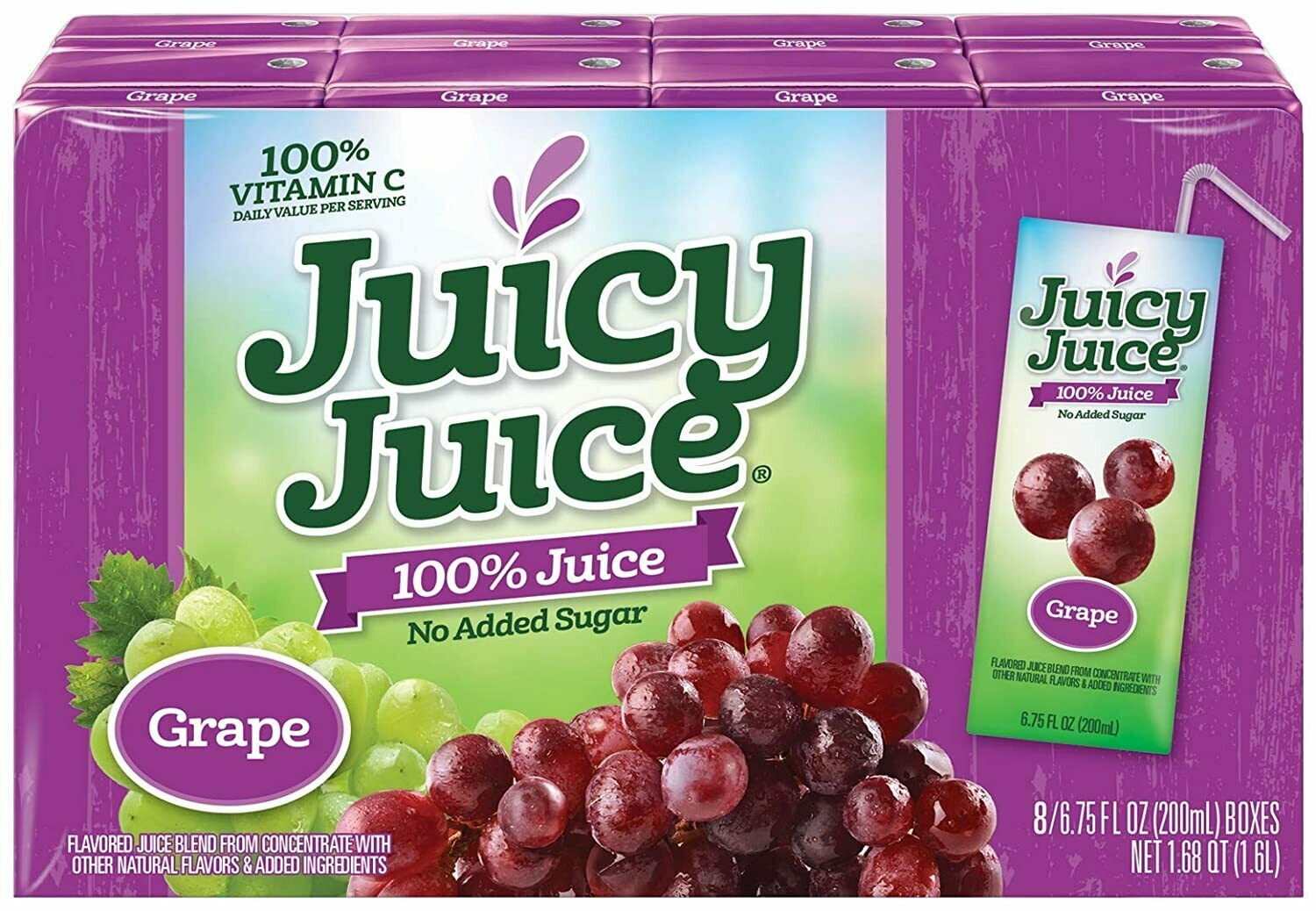 Juicy Juice box Grape 8ct