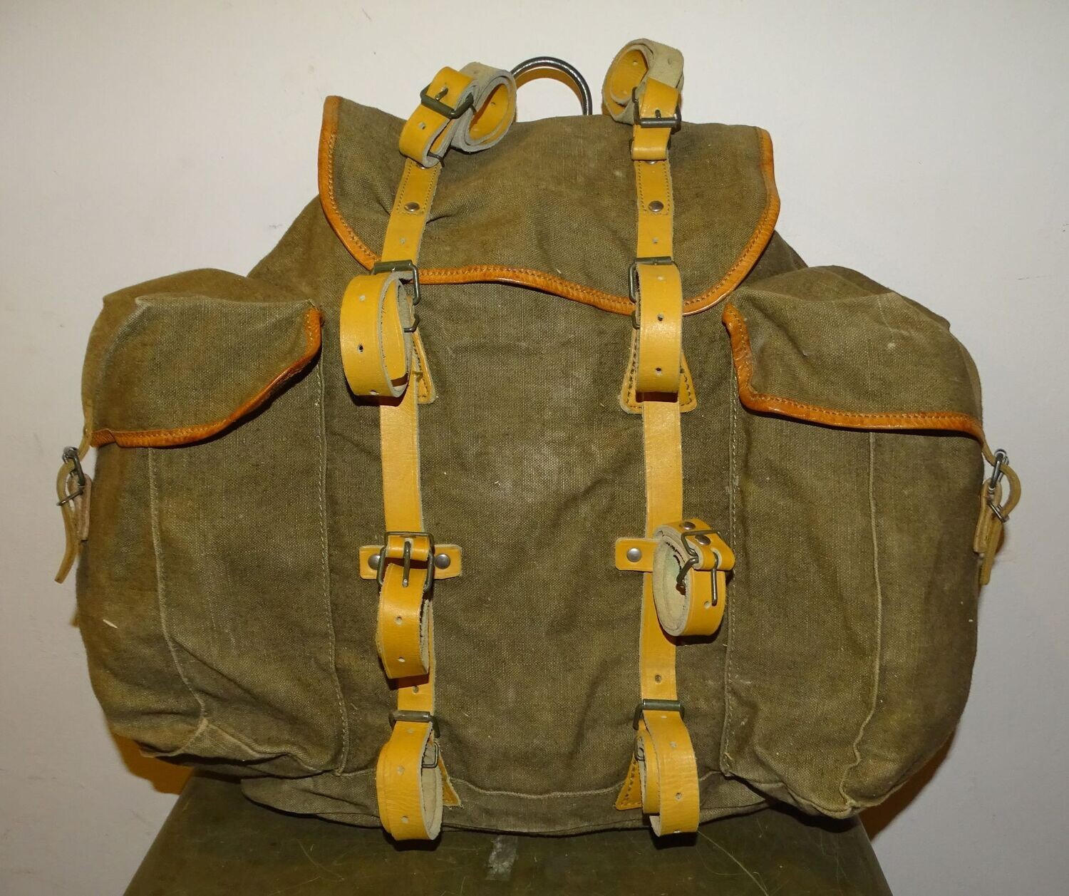 SAC A DOS BERGAM ARMEE FRANCAISE ANNEE 60