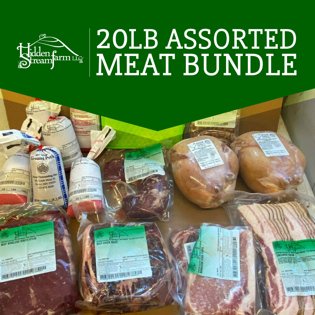 20 lb Assorted Meat Box